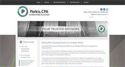 Desktop Screenshot of perkiscpa.com